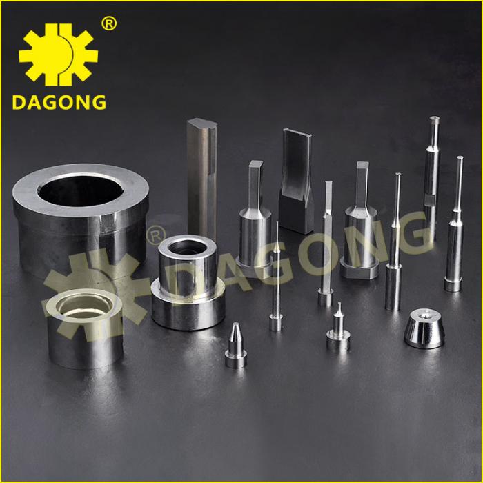 Carbide punches and dies